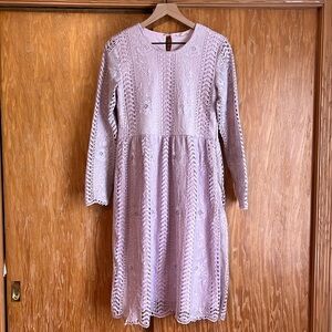 Lavender Lace Dress